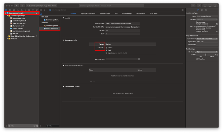 Images for Deployment Target